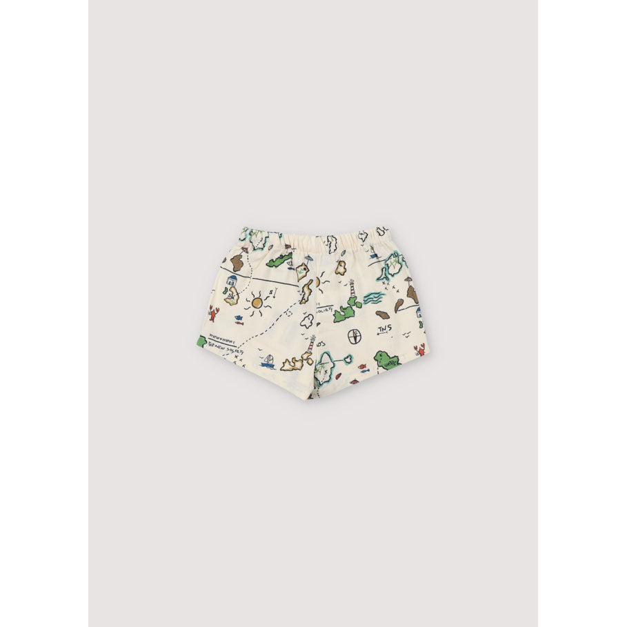 The New Society Map Print Arkoi Baby Bermuda