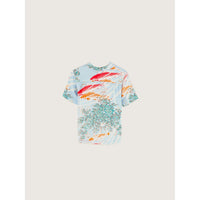 Bellerose Blue Fish Print Arno Shirt