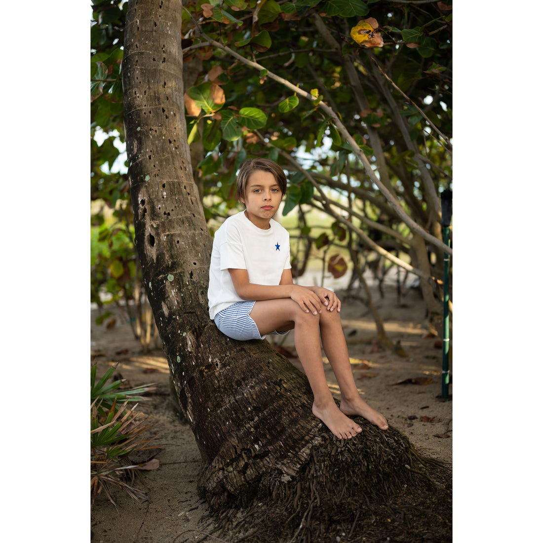 Coco Blanc White Cotton Tee