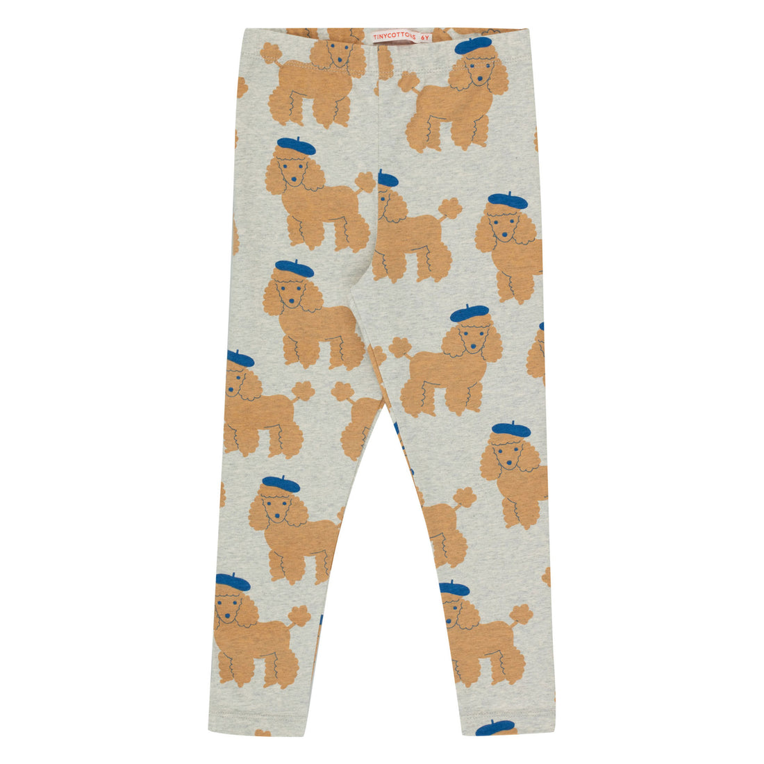 Tiny Cottons Light Grey Heather Tiny Poodle Pant