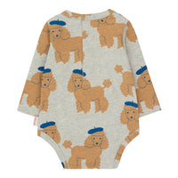 Tiny Cottons Light Grey Heather Tiny Poodle Body