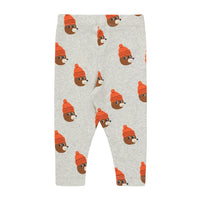 Tiny Cottons Light Grey Heather Bears Baby Pant