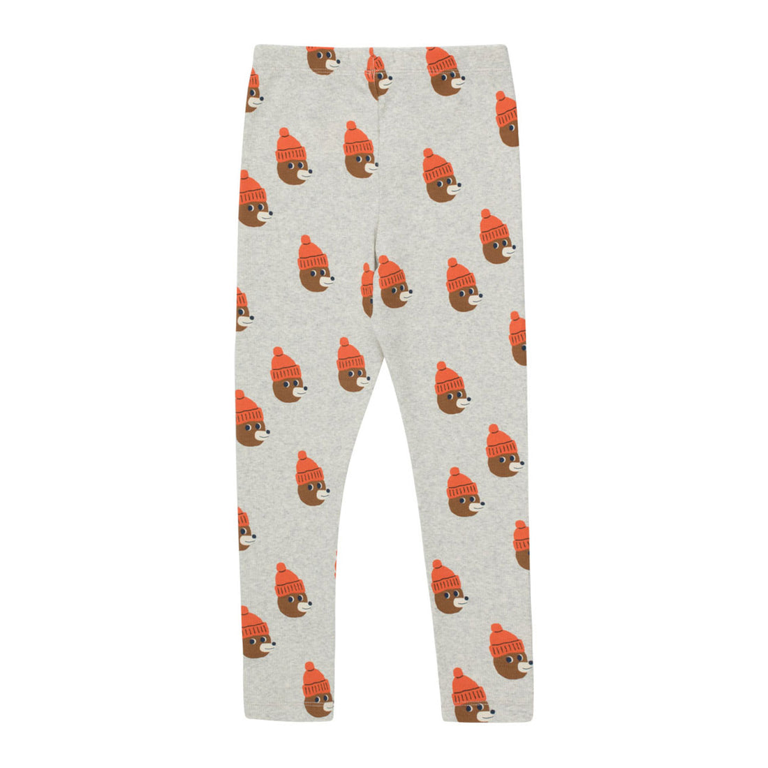 Tiny Cottons Light Grey Heather Bears Pant