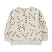 Tiny Cottons Light Grey Heather Tiny Stars Sweatshirt