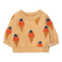 Tiny Cottons Almond Ice Cream Baby Sweatshirt