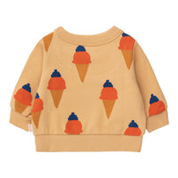 Tiny Cottons Almond Ice Cream Baby Sweatshirt