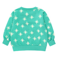 Tiny Cottons Emerald Snow Sweatshirt