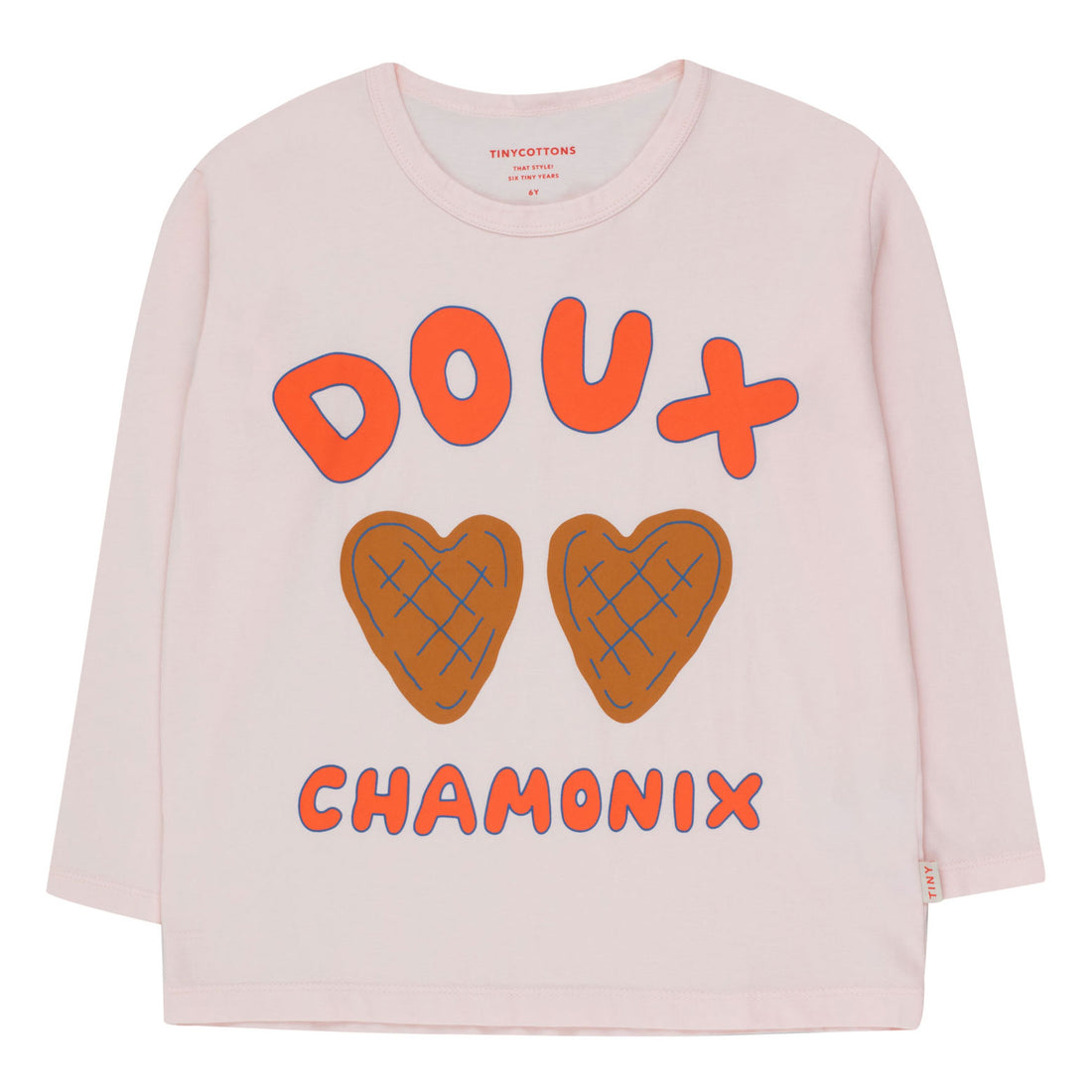 Tiny Cottons Soft Pink Doux Chamonix Tee