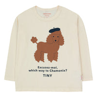 Tiny Cottons Light Cream Tiny Poodle Tee