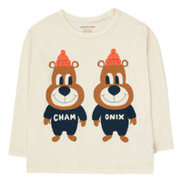 Tiny Cottons Light Cream Chamonix Twins Tee