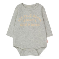 Tiny Cottons Light Grey Heather Sommets De Chamonix Body