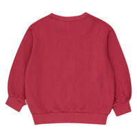 Tiny Cottons Berry Tiny Flowers Sweatshirt