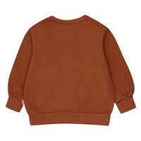 Tiny Cottons Brown Merci Sweatshirt