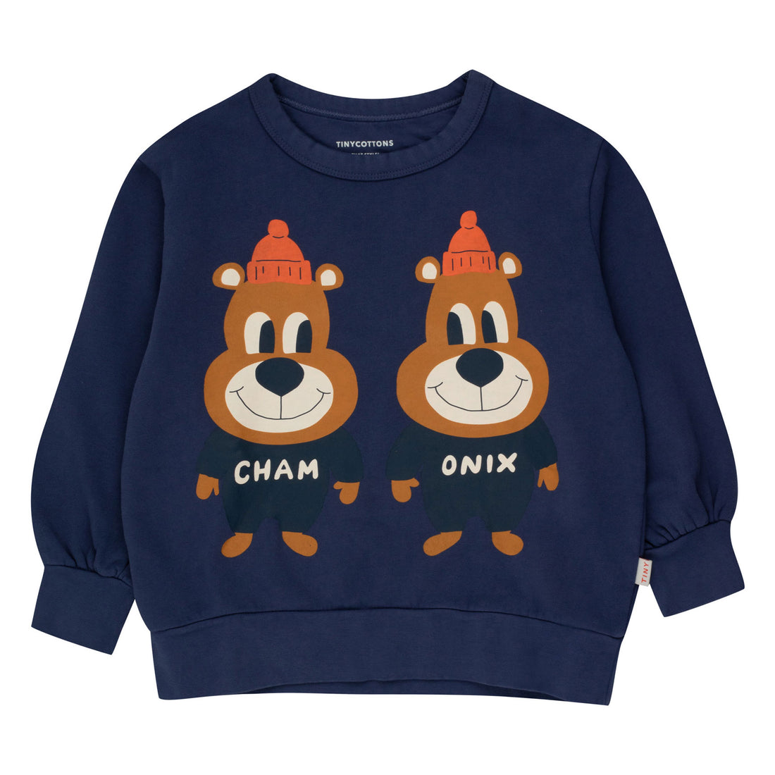 Tiny Cottons Light Navy Chamonix Twins Sweatshirt