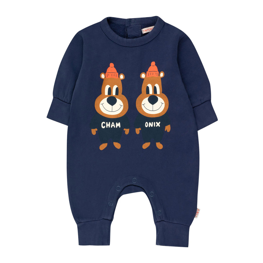 Tiny Cottons Light Navy Chamonix Twins One-Piece