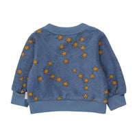 Tiny Cottons Light Navy Tiny Stars Baby Sweatshirt