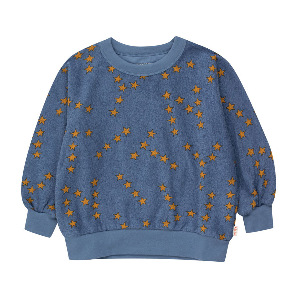Tiny Cottons Light Navy Tiny Stars Sweatshirt
