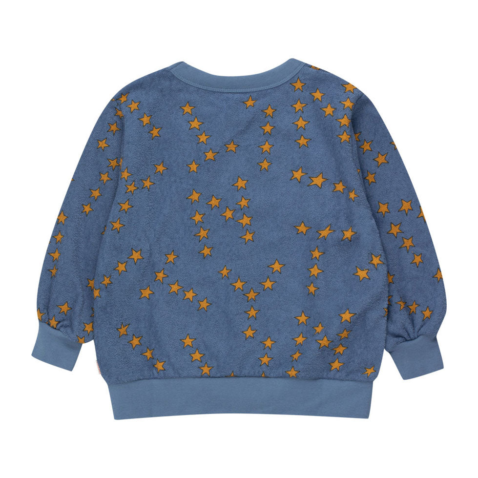 Tiny Cottons Light Navy Tiny Stars Sweatshirt