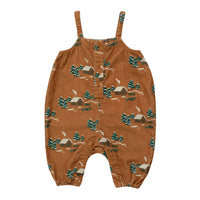Tiny Cottons Caramel Cottage Baby Dungaree