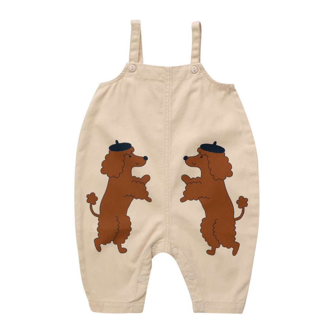 Tiny Cottons Vanilla Tiny Poodle Baby Dungaree – Ladida