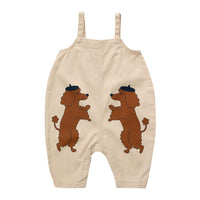 Tiny Cottons Vanilla Tiny Poodle Baby Dungaree