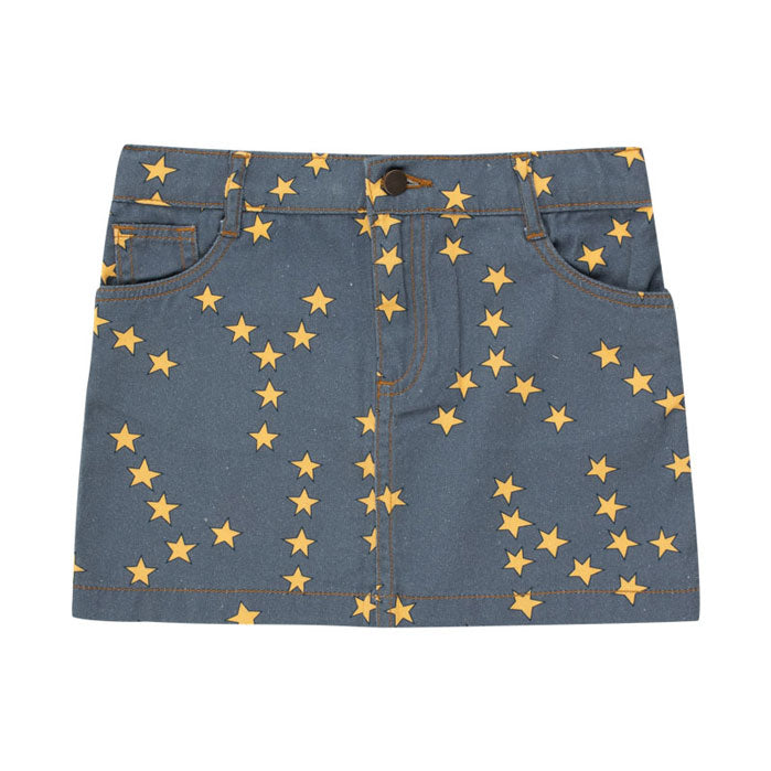 Tiny Cottons Light Navy Tiny Stars Skirt