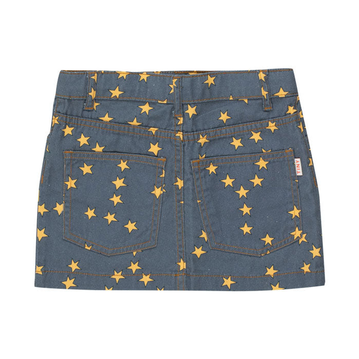 Tiny Cottons Light Navy Tiny Stars Skirt