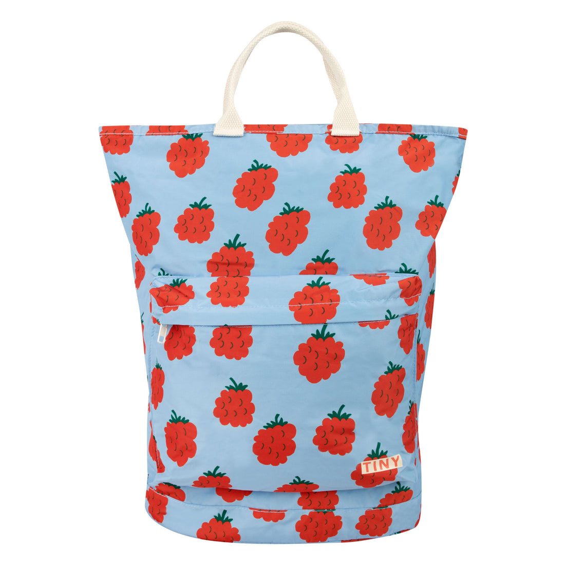 Tiny Cottons Milky Blue Raspberries Totepack