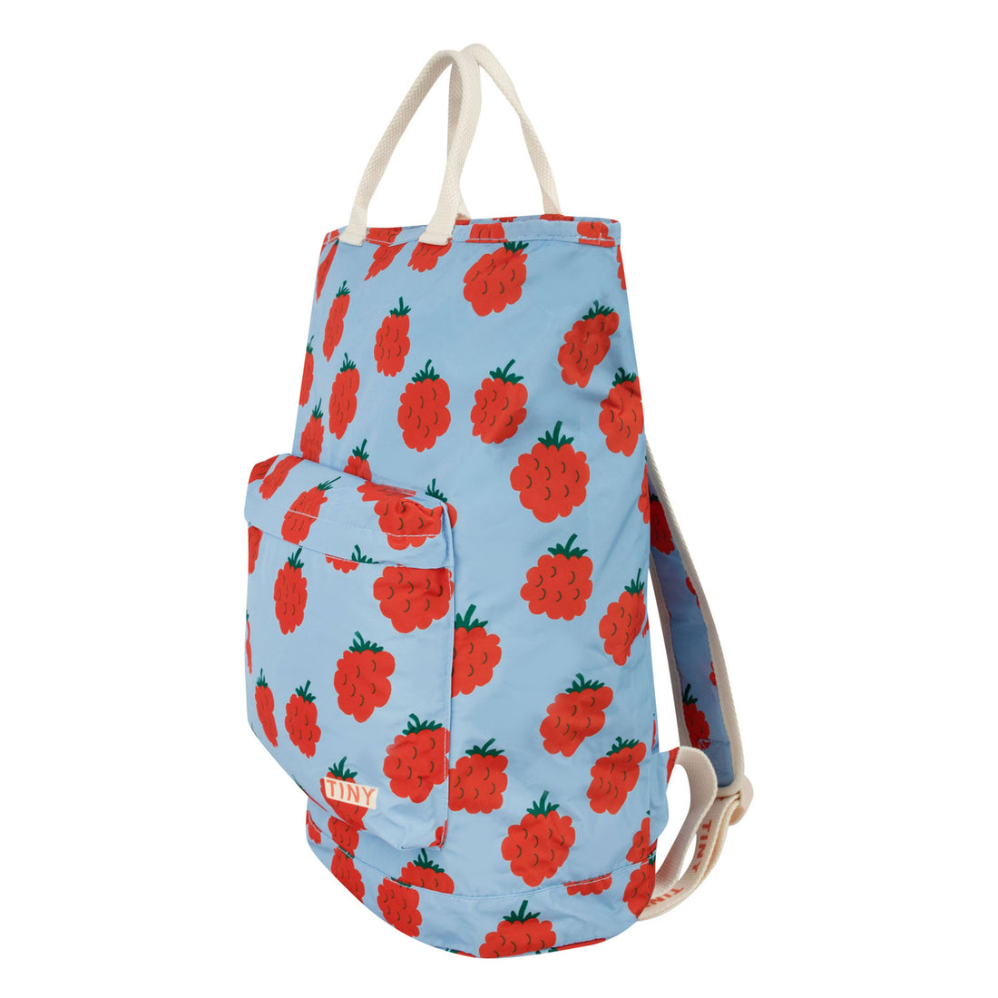 Tiny Cottons Milky Blue Raspberries Totepack