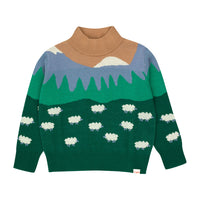 Tiny Cottons Multicolor Chamonix Mockneck Sweater
