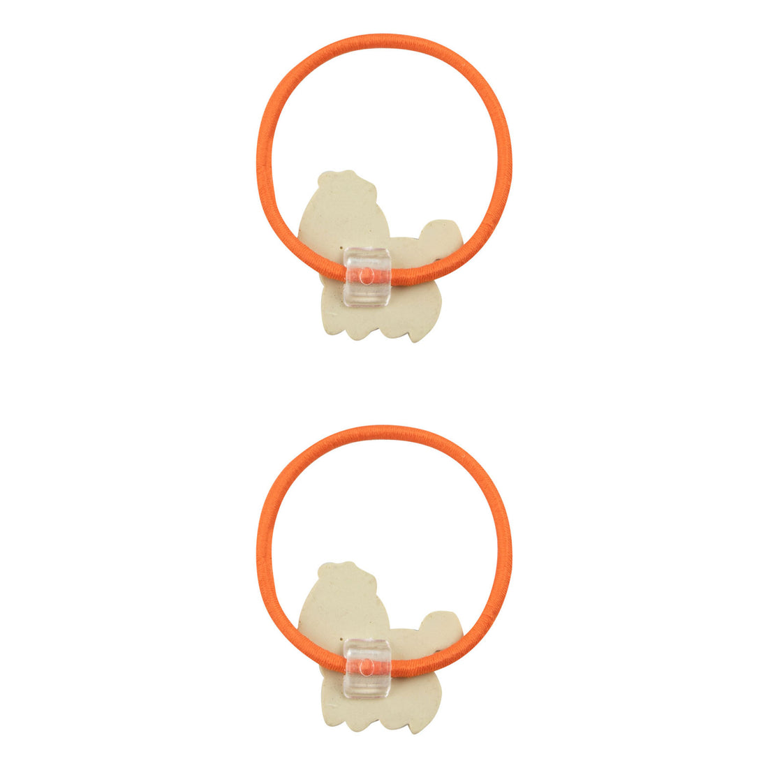 Tiny Cottons Brown Poodle Hair Rubber Set