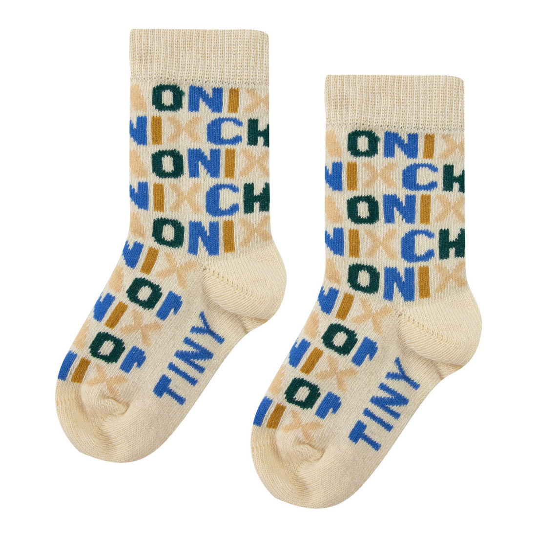 Tiny Cottons Vanilla Chamonix Medium Baby Socks