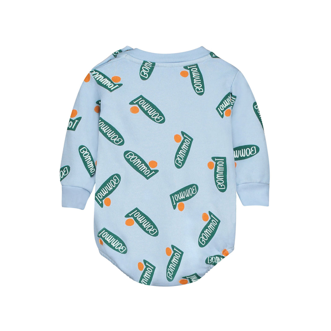 Bonmot Light Blue Planes Fleece Romper