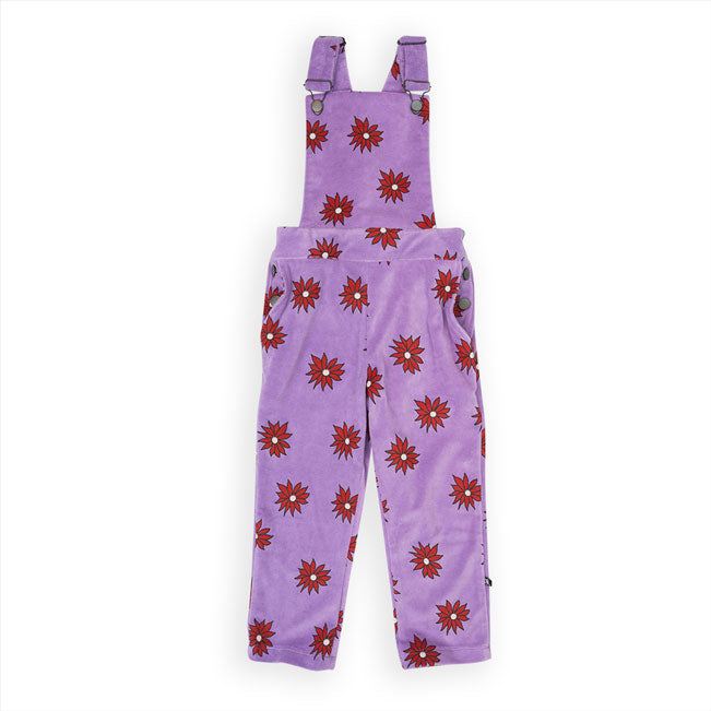 Carlijnq Dahlia Velvet Dungarees