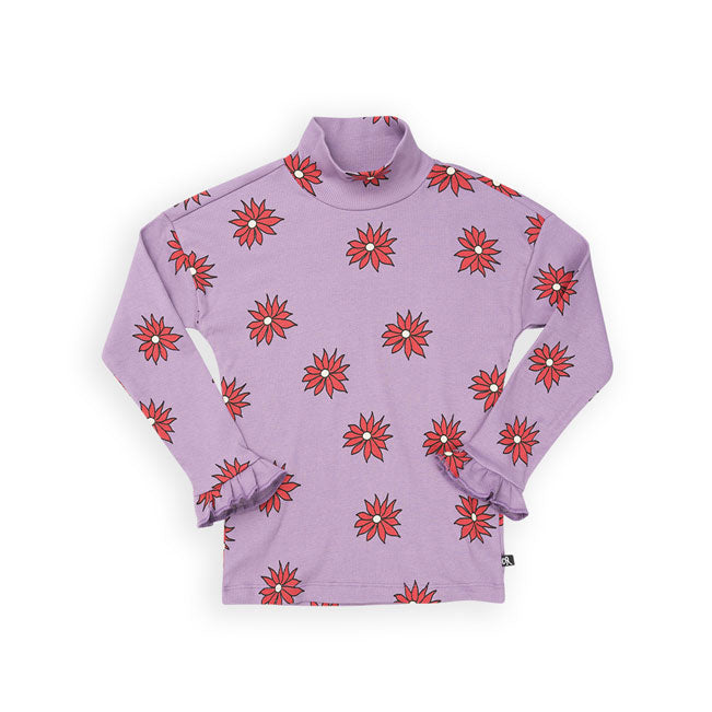 Carlijnq Dahlia Ruffled Longsleeve Turtleneck