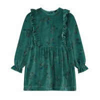 Bonmot Greenlake Frill Happy Crew Dress