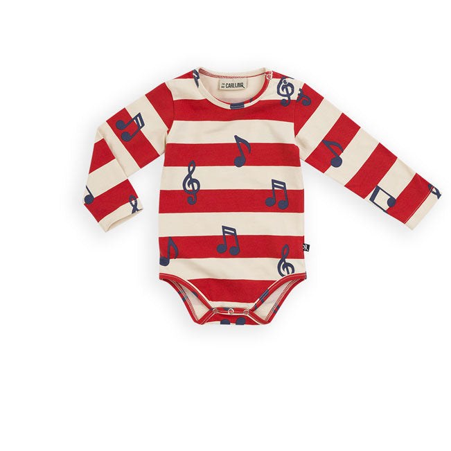Carlijnq Music Notes Bodysuit