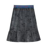 Bonmot Good Night Velvet Happy Crew Skirt