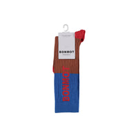Bonmot Fresh Blue Colorblock Socks