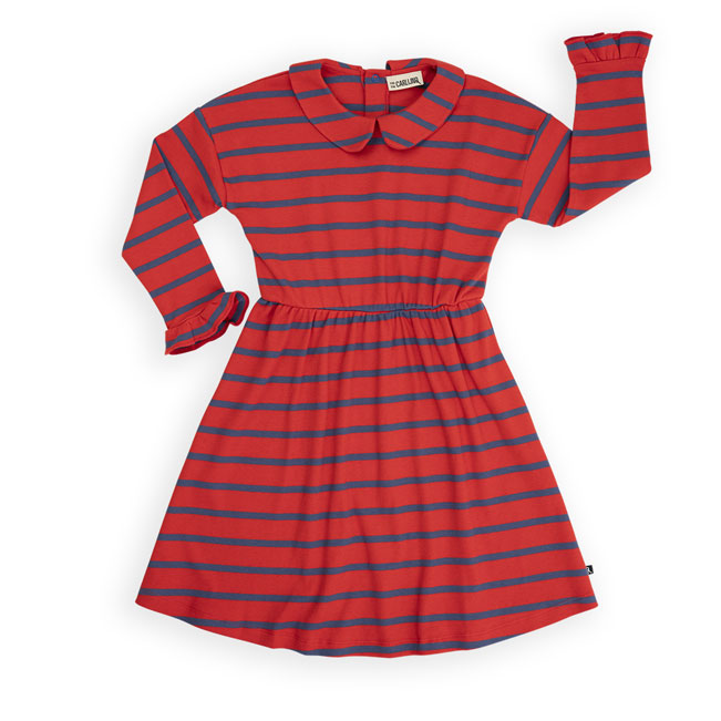 Carlijnq Stripes Collar Dress
