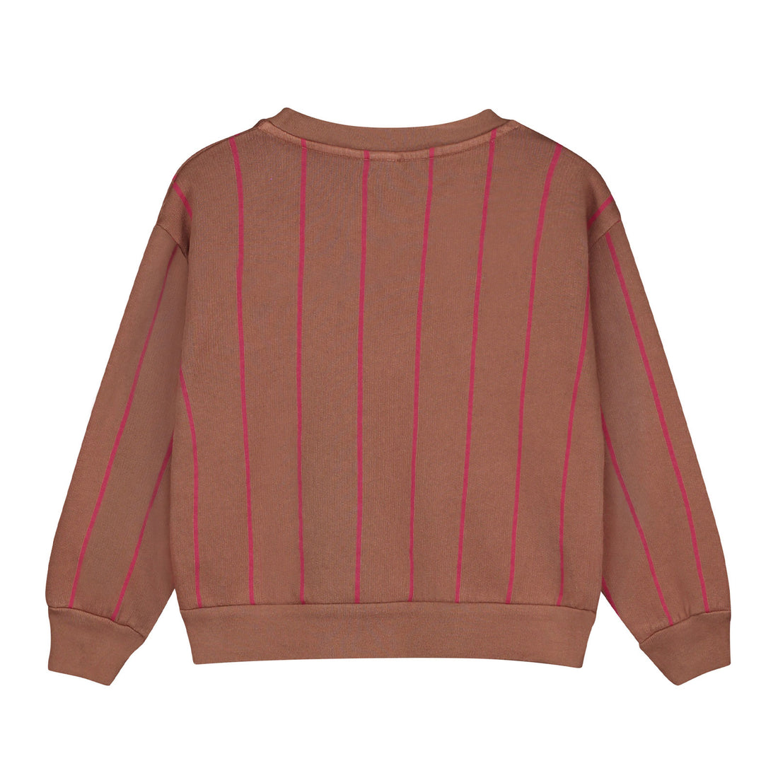 Bonmot Wood Vertical Stripes Sweatshirt
