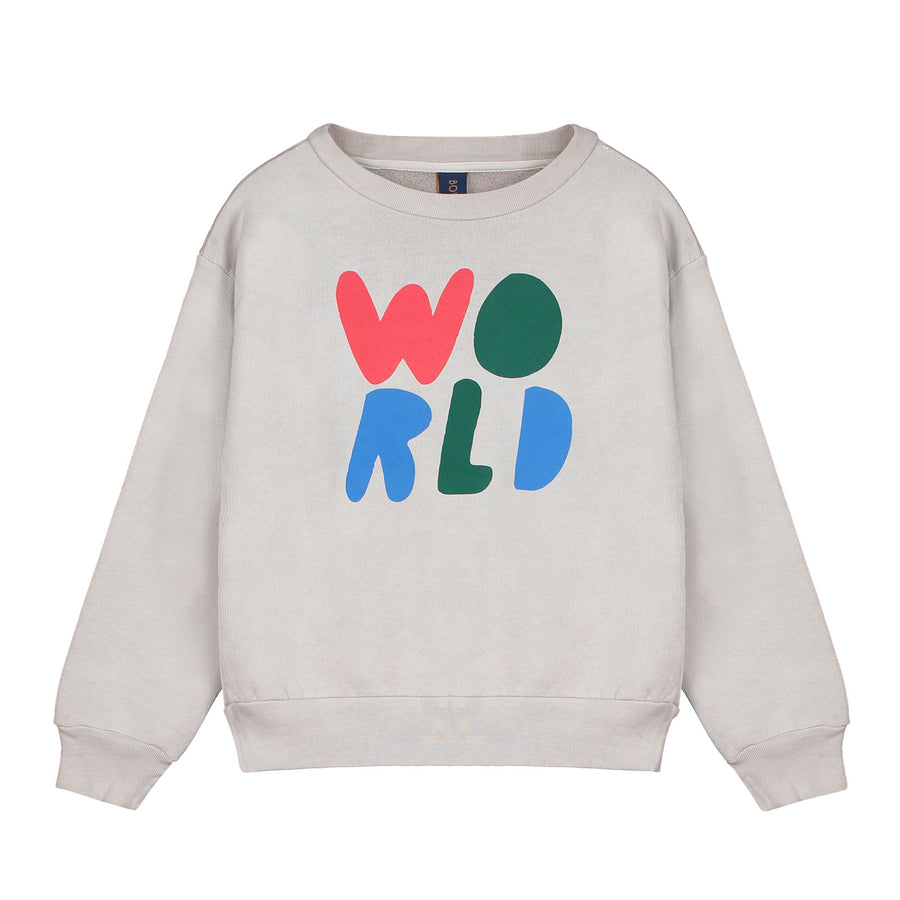 Bonmot Grey World Colors  Sweatshirt