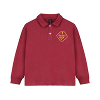 Bonmot Maroon Happy Crew Polo
