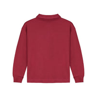 Bonmot Maroon Happy Crew Polo