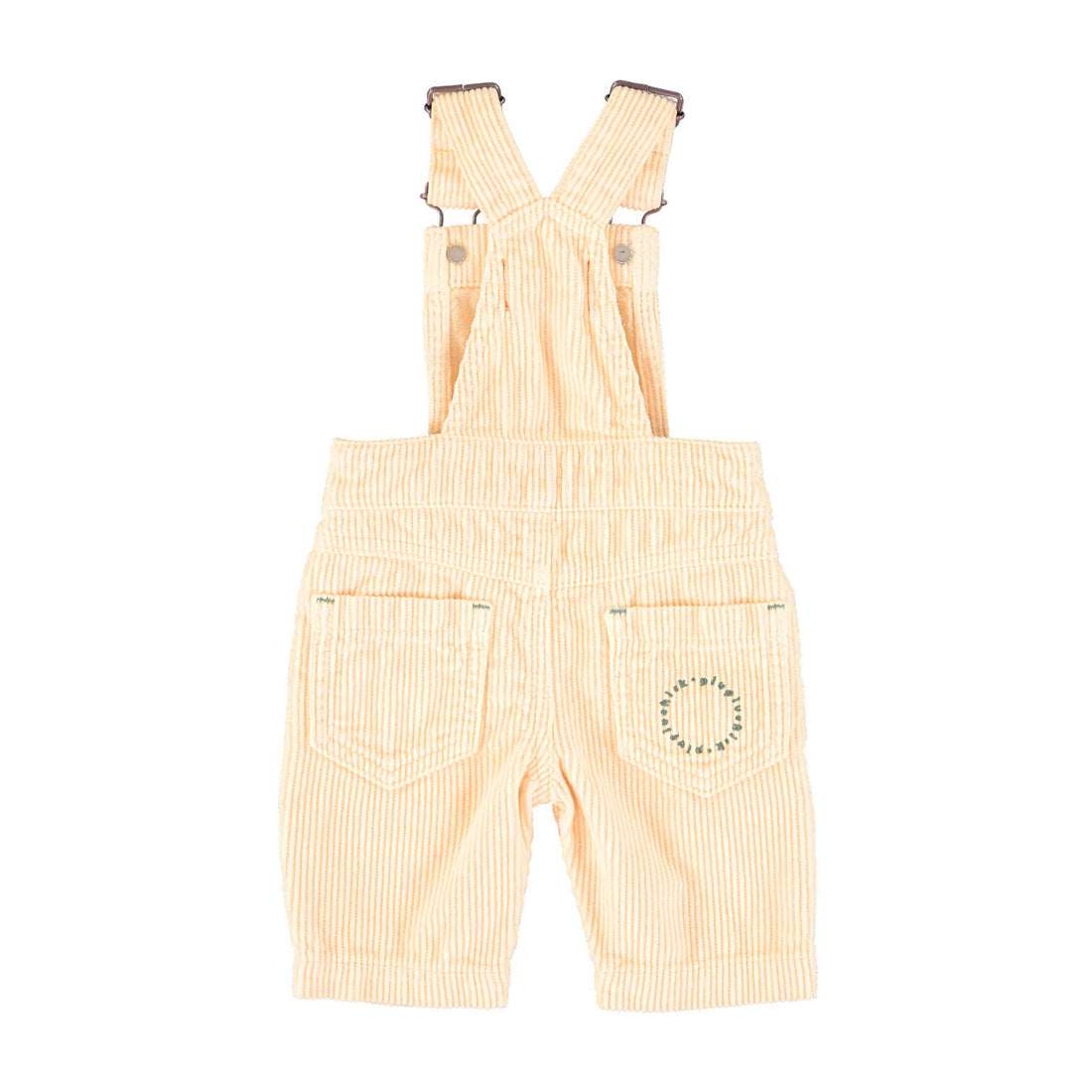 Piupiuchick Yellow Corduroy Dungarees