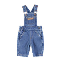 Piupiuchick Washed Navy Denim Dungarees