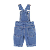 Piupiuchick Washed Navy Denim Dungarees