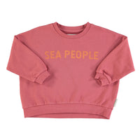 Piupiuchick Pink Sea People Sweatshirt