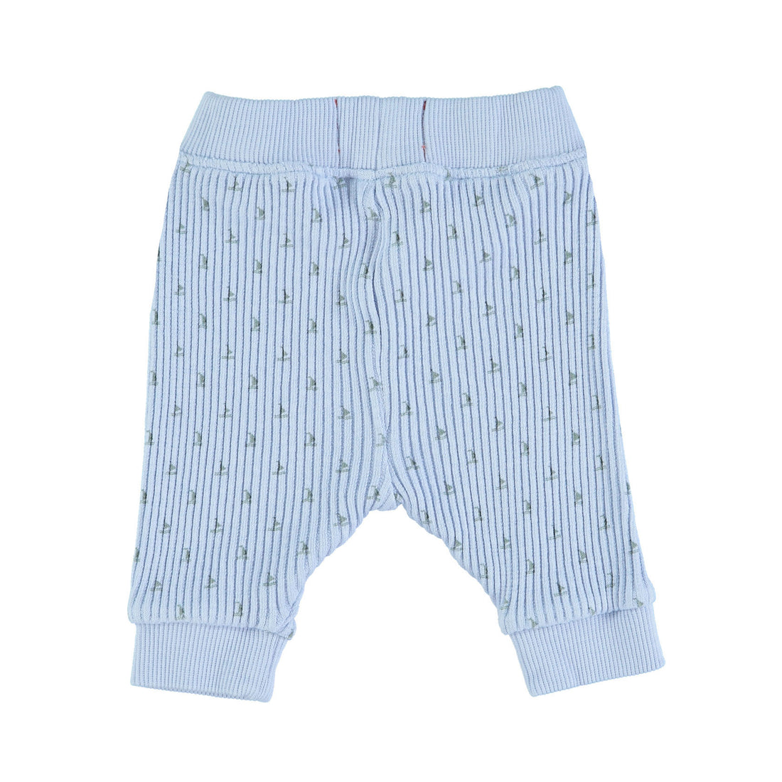 Piupiuchick Blue Boats Ribbed Leggings