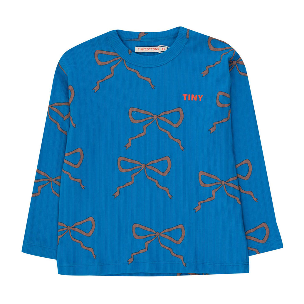 Tiny Cottons Blue Bows Tee